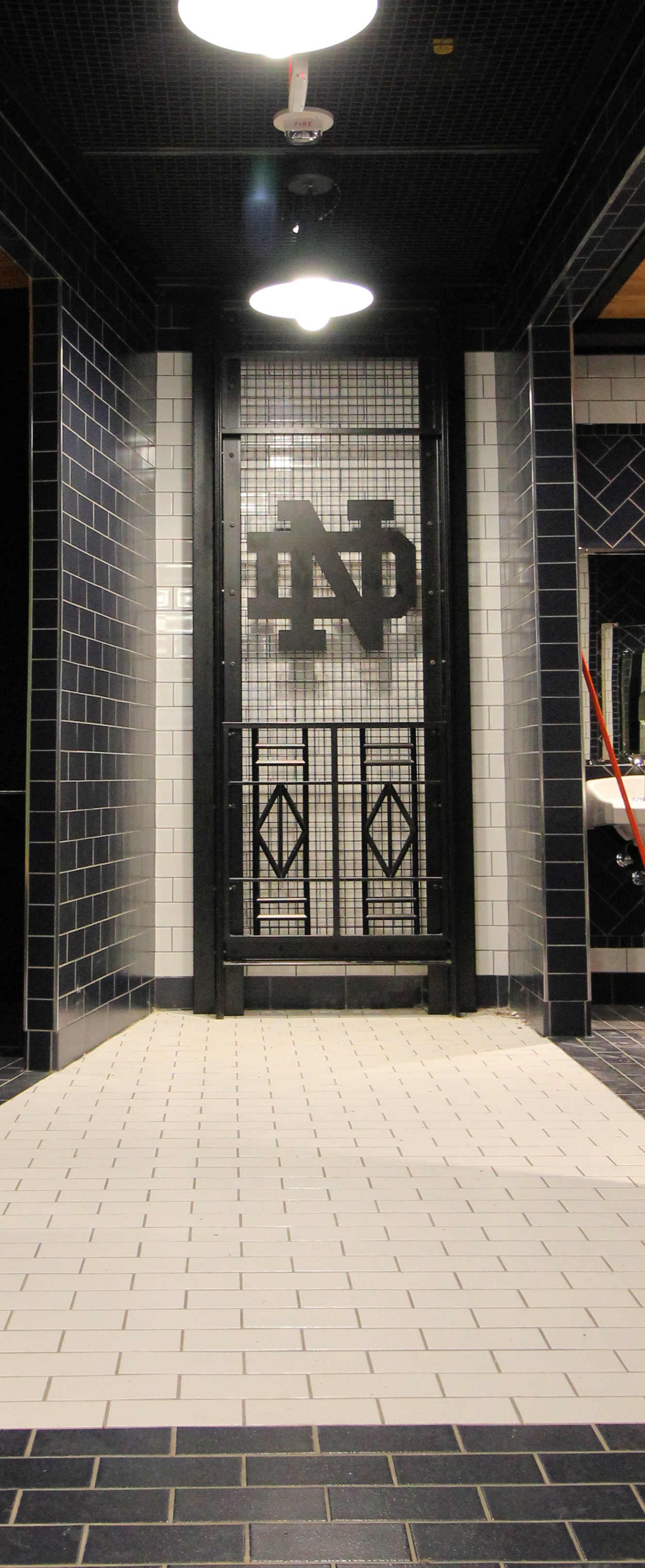 University of Notre Dame Stadium Siteline Interior Carpentry