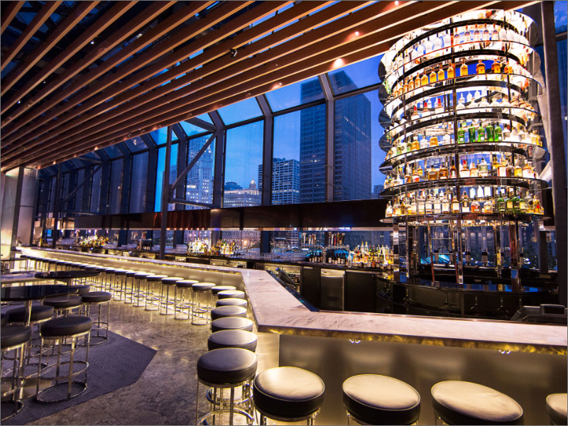 Hyatt Regency BIG Bar Siteline Interior Carpentry